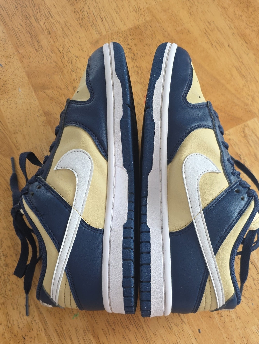 Nike Dunk Low Next Nature "Midnight Navy/Gold" sneakers 6 - Picture 9 of 13